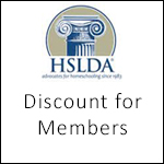 Use Treasure's code for discounted HSLDA membership!